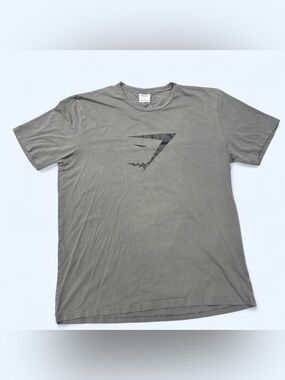 Gymshark Men's Olive Gray Tee